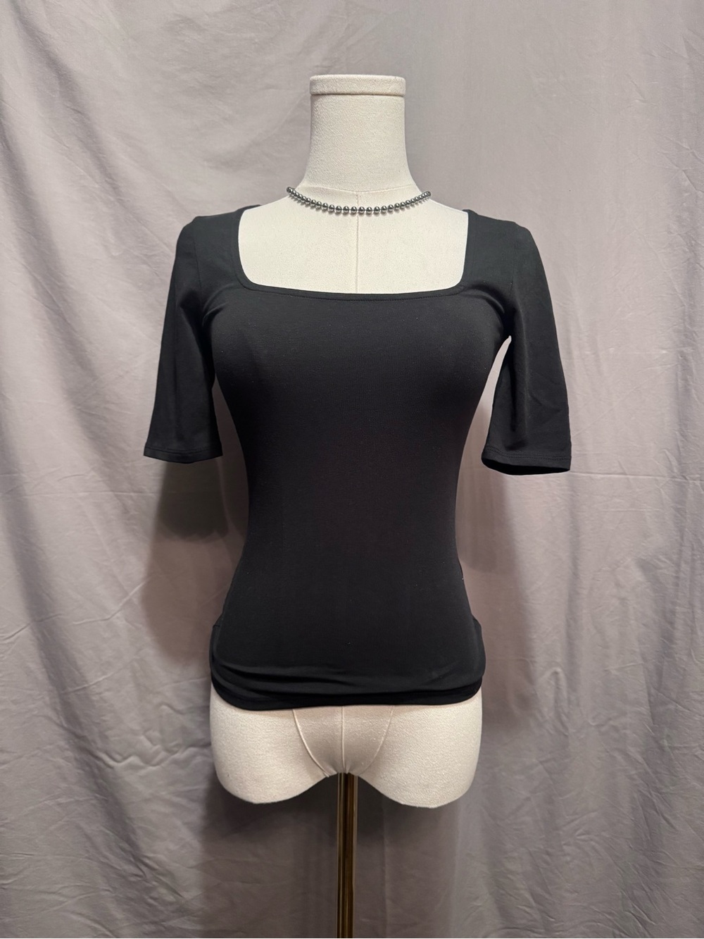 7 for All Mankind Square Neck Top